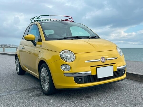 FIAT500 Yellow